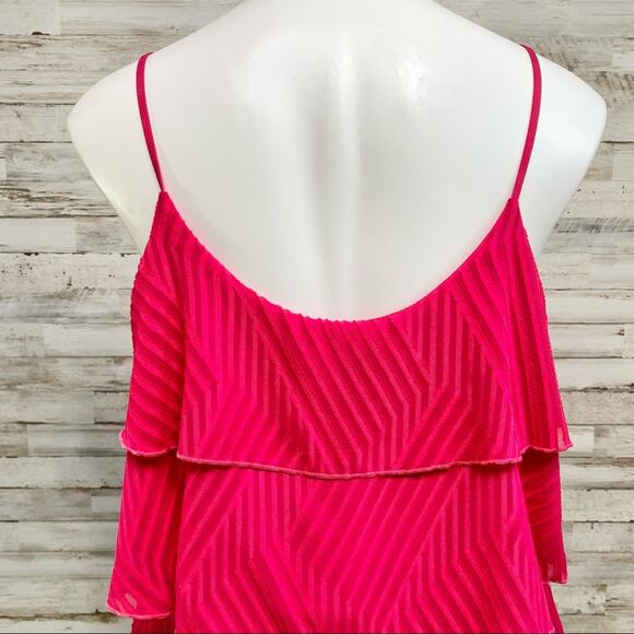 Anthropologie Amadi Ameline Tank Top Sleeveless Womens Size S Fuchsia Pink - Picture 10 of 16